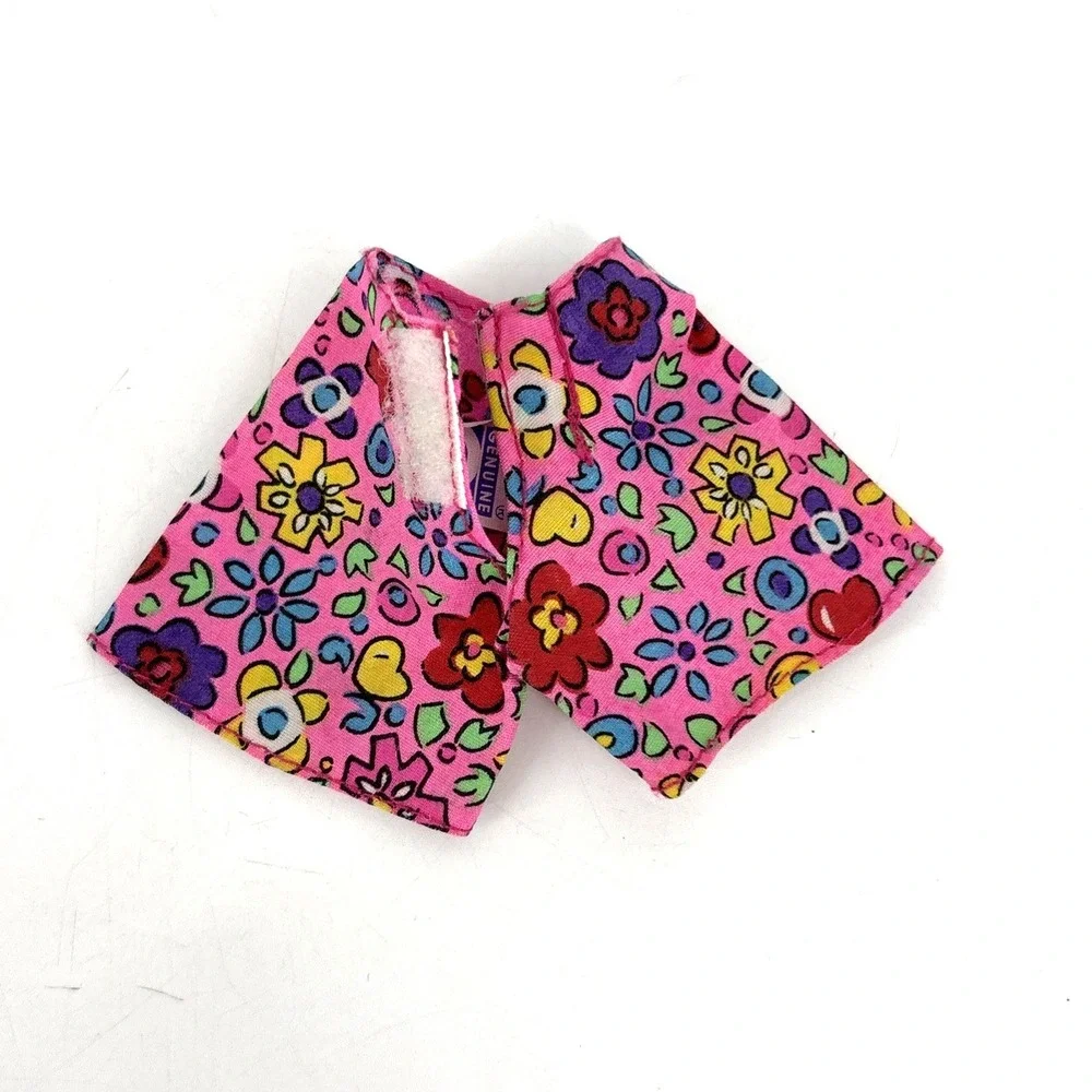 Vintage Barbie Midge Bright Colored Floral Shorts Only